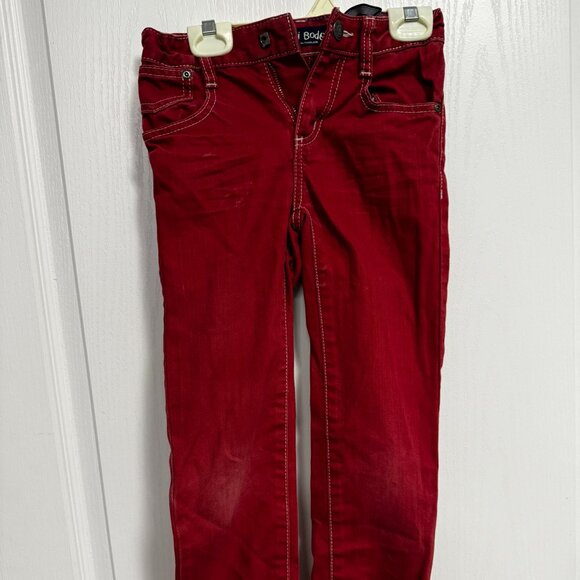 Mini Boden Red Skinny Jeans - Picture 1 of 8